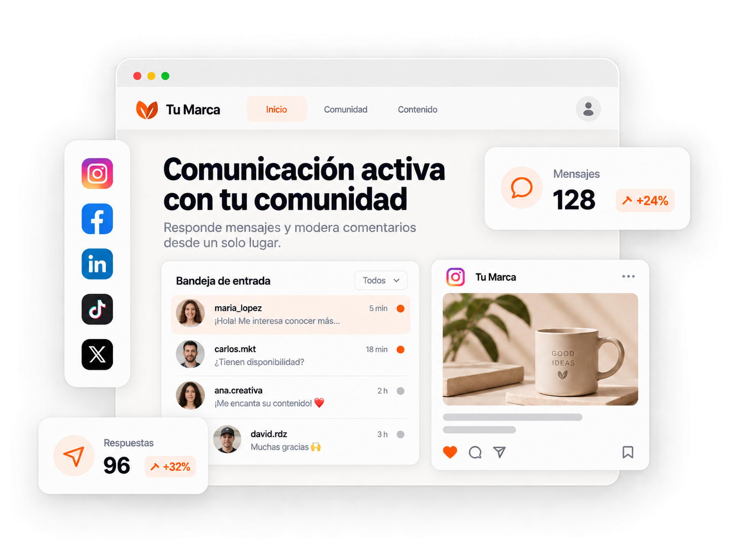 Análisis y seguimiento de redes sociales
